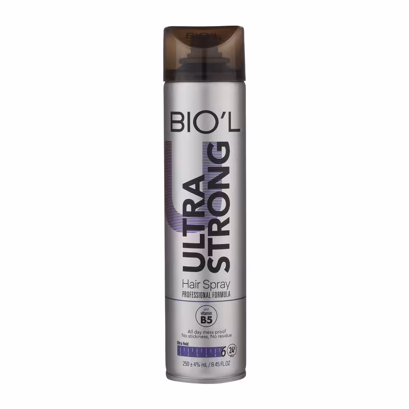 اسپری مو بیول مدل Ultra Strong حجم 250 میلی لیتر