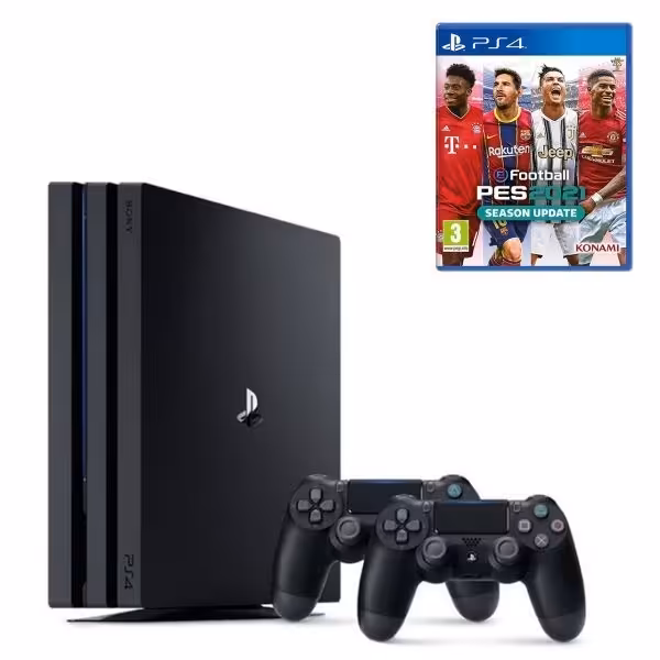 مجموعه کنسول بازی سونی مدل Playstation 4 Pro ریجن 2 کد CUH-7216B ظرفیت 1 ترابایت