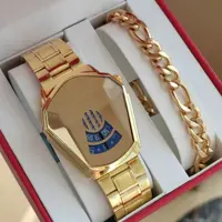 ست مردانه دستبند و ساعت مچی کنتوری والار اصلی Walar