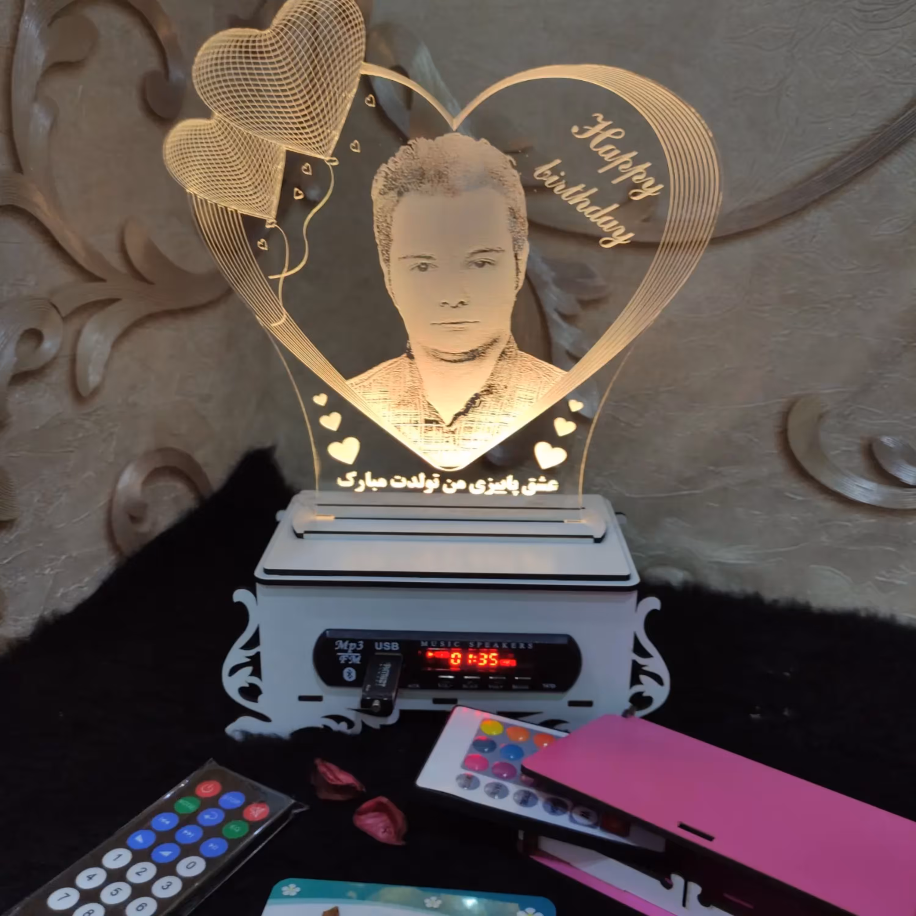 چراغ خواب سه بعدی 