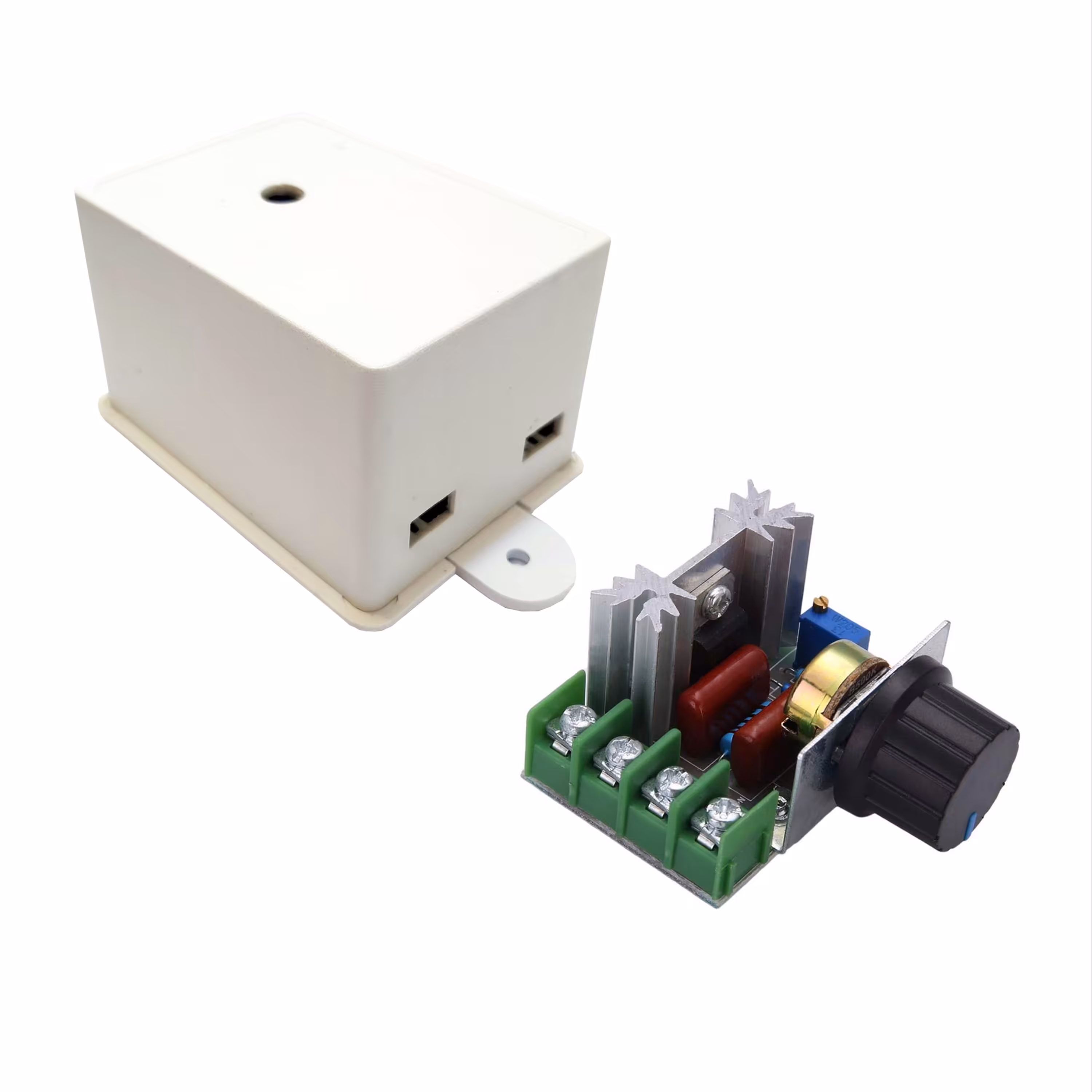 ماژول دیمر 2000 وات 220 ولت به همراه باکس نگهدارنده