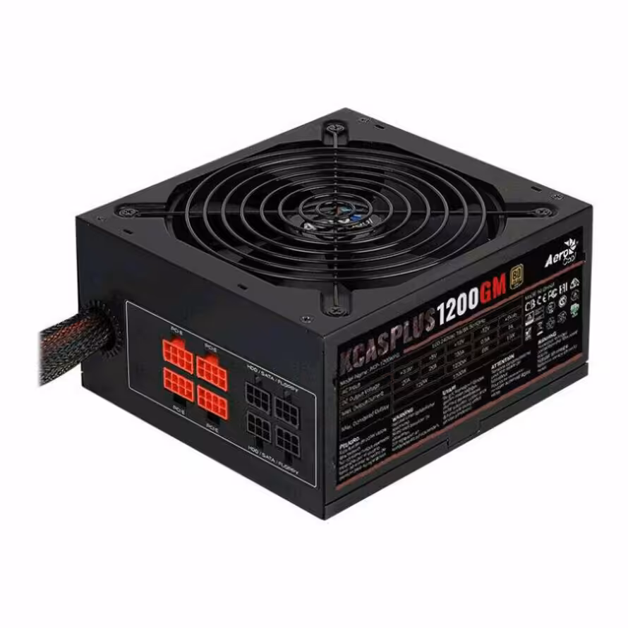 پاور 1200 وات آیروکول KCAS PLUS 1200GM Gold Semi Modular