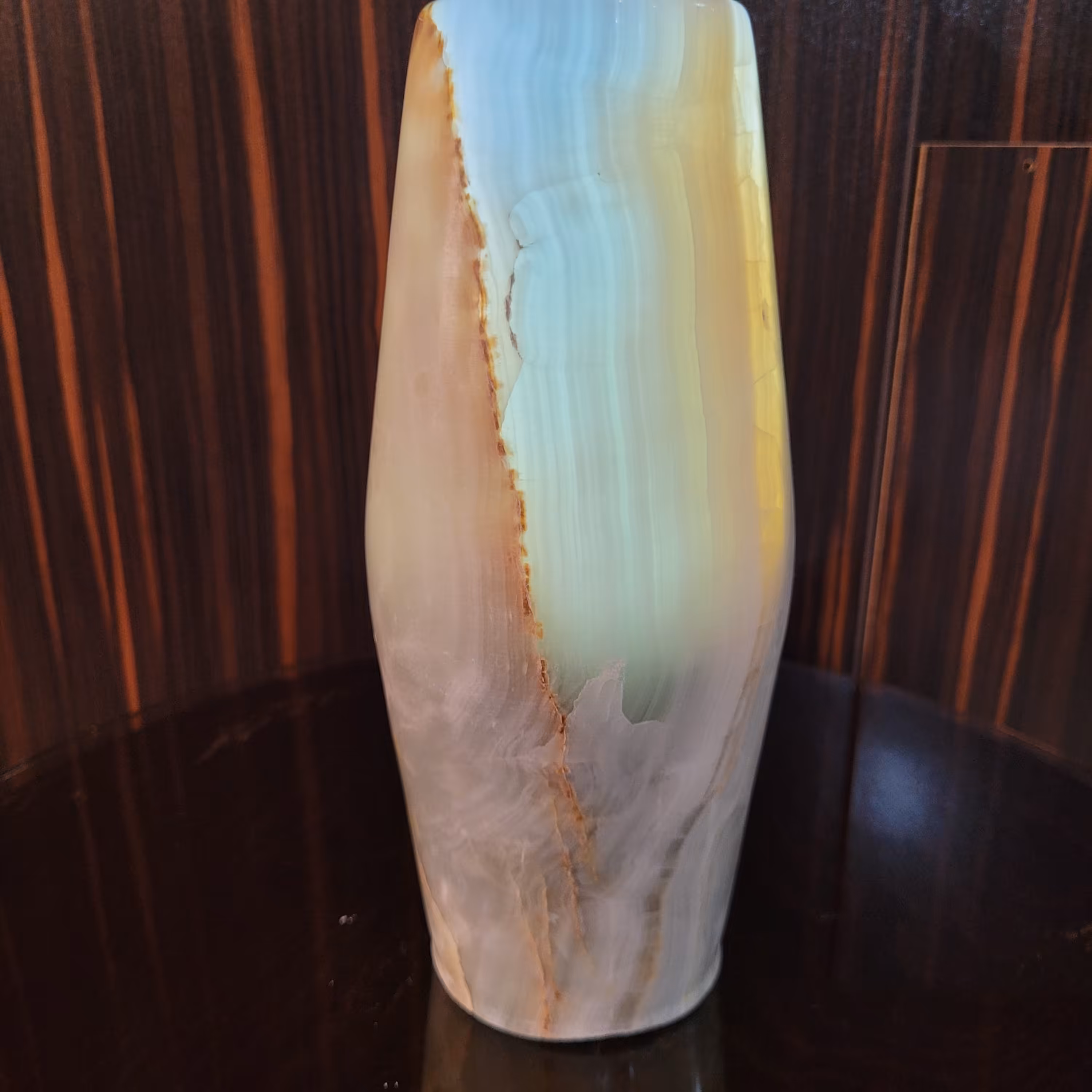 گلدان سنگ مرمر  رومیزی طرح خاص