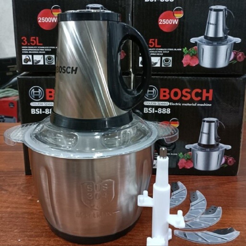 خرد کن بوش 3.5 لیتری استیل3000 وات - غذاساز - خردکن بوش