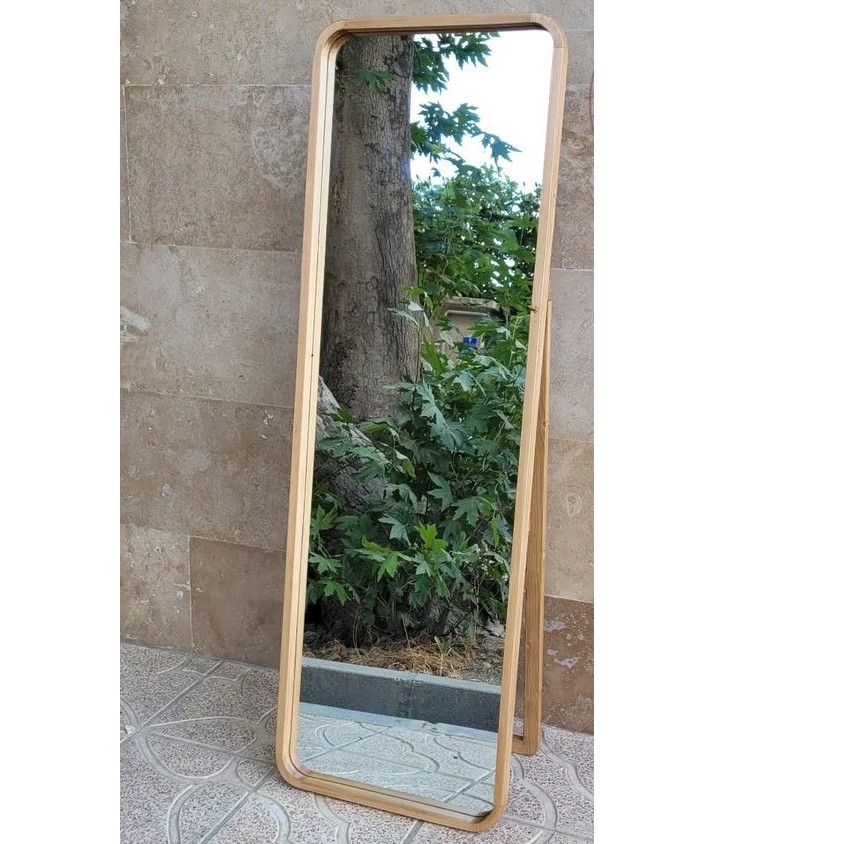 آینه ایستاده چوبی طرح مستطیل (پس کرایه)
