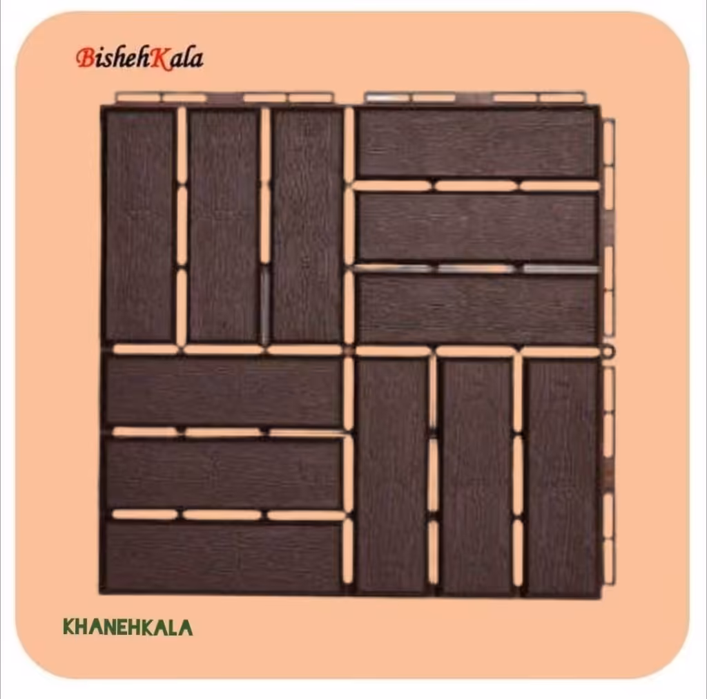 کفپوش تایل طرح چوب تراس و بالکن