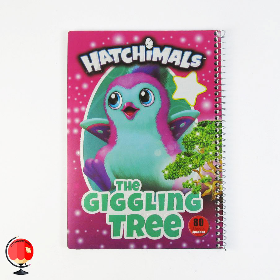 دفتر مشق 80 برگ سیمی طرح هچیمال آپادانا