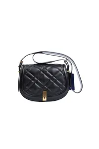 کیف شانه ای مشکی زنانه سیاه Bag 428875714001 اورجینال Ralph Lauren