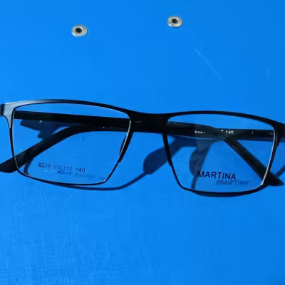 عینک طبی رنگ مشکی مردانه
