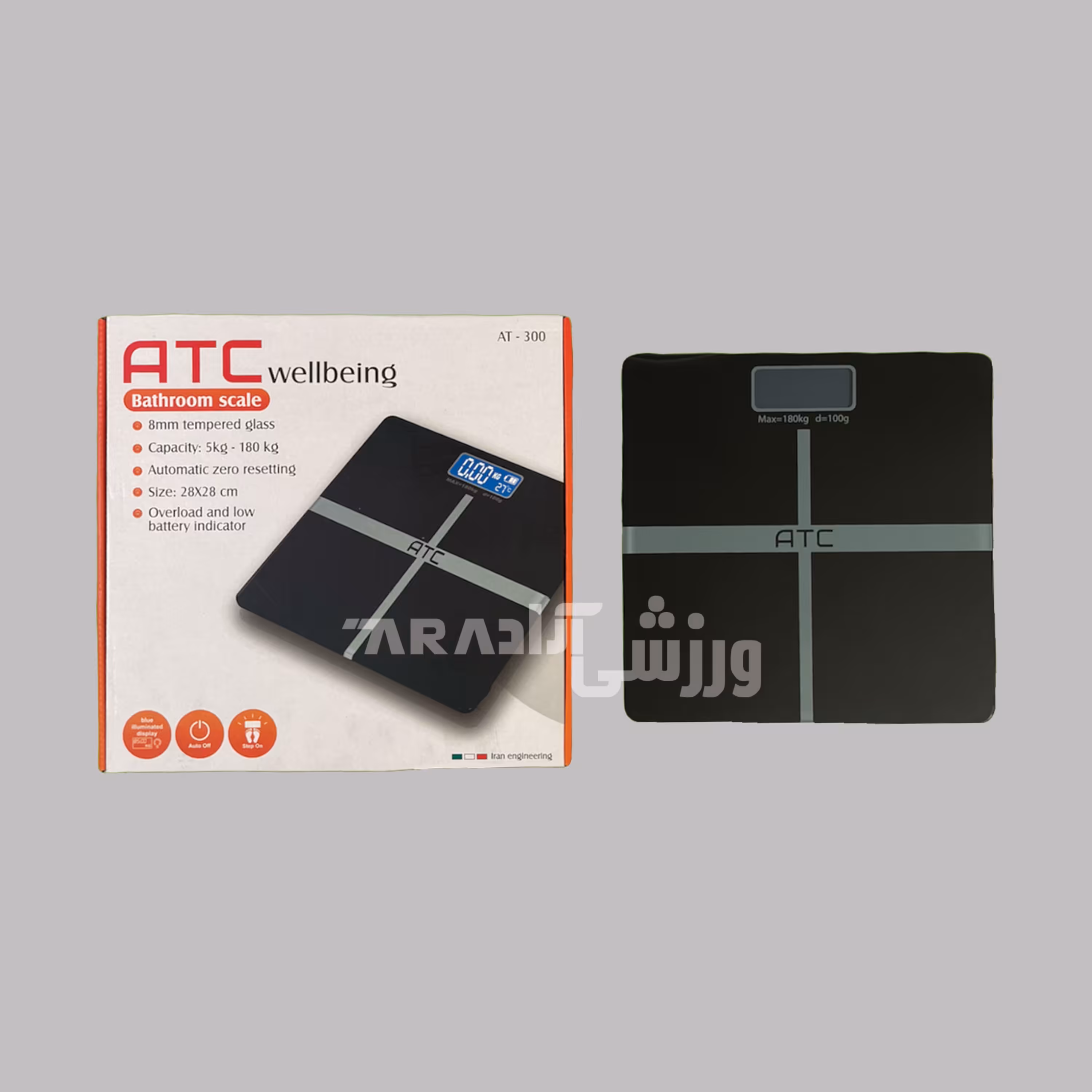 ترازو دیجیتال ATC  مدل AT-300 رنگ مشکی
