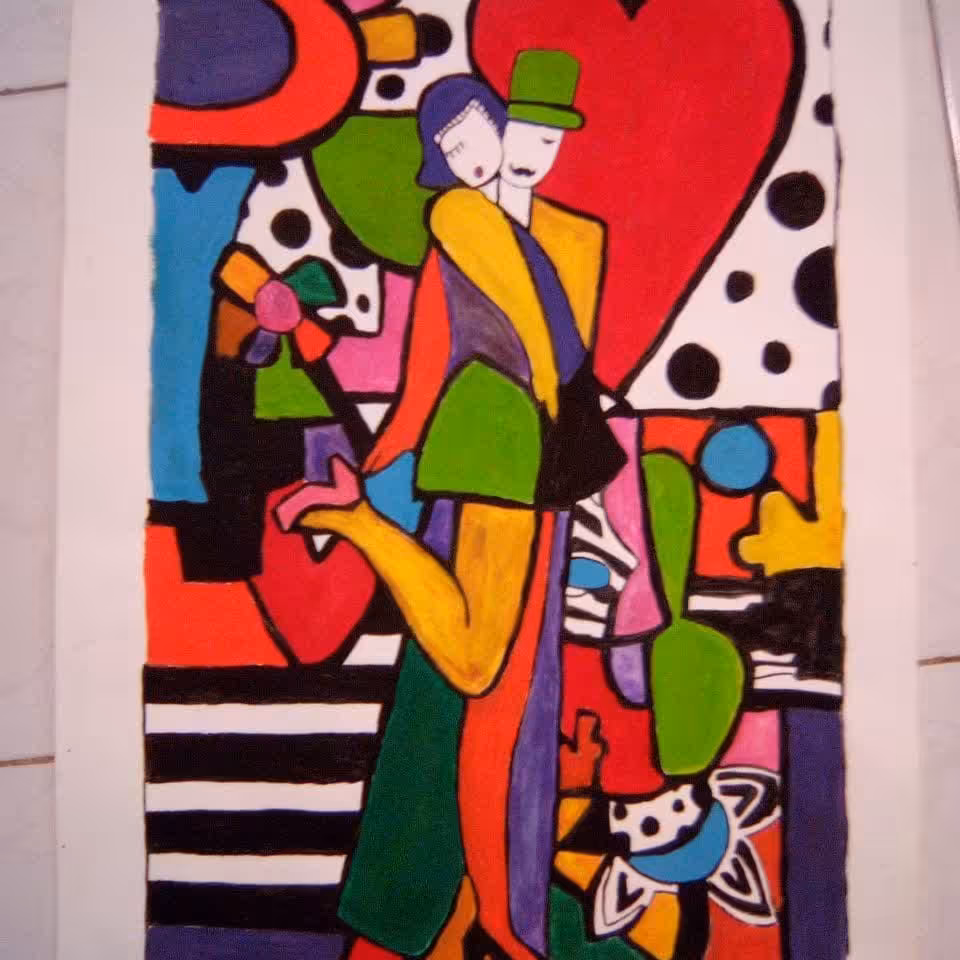 نقاشی بی قاب2