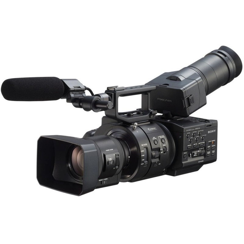 دوربین فیلم برداری سونی مدل Sony NEX-FS700R Super 35 Camcorder with 18-200mm f/35-63 PZ OSS Lens