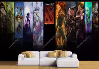 پوستر دیواری گیمری طرح DOTA 2 کد BA-9756