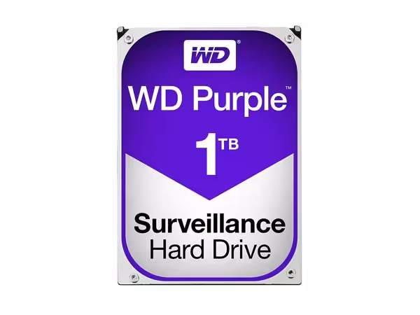 هارد اینترنال وسترن دیجیتال مدل Purple ظرفیت 1 ترابایت