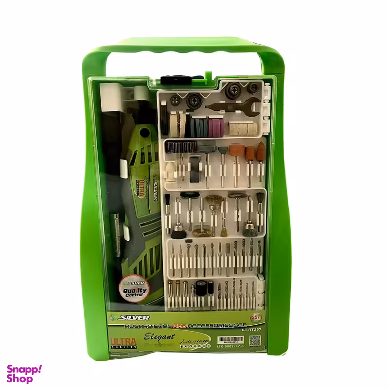 فرز مینیاتوری سیلور مدل GT-RT 257 مجموعه 257 عددی