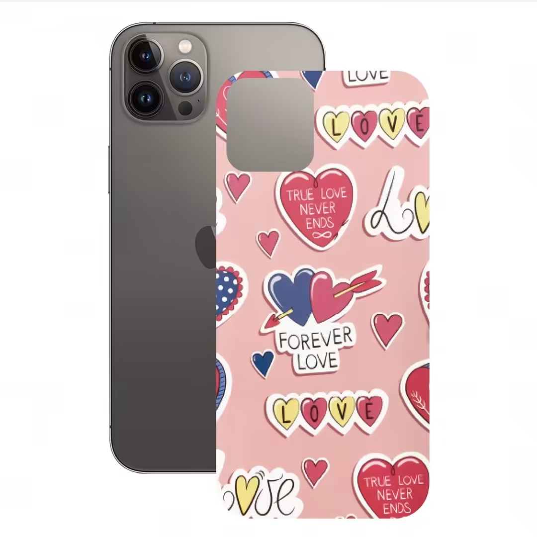 برچسب پوششی راک اسپیس طرح For Ever مناسب برای گوشی موبایل آیفون مدل iPhone 13 Pro

