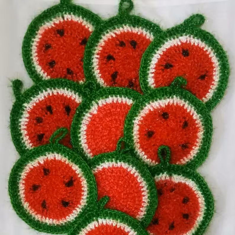 اسکاج و زیر لیوانی یلدایی (10 عددی)