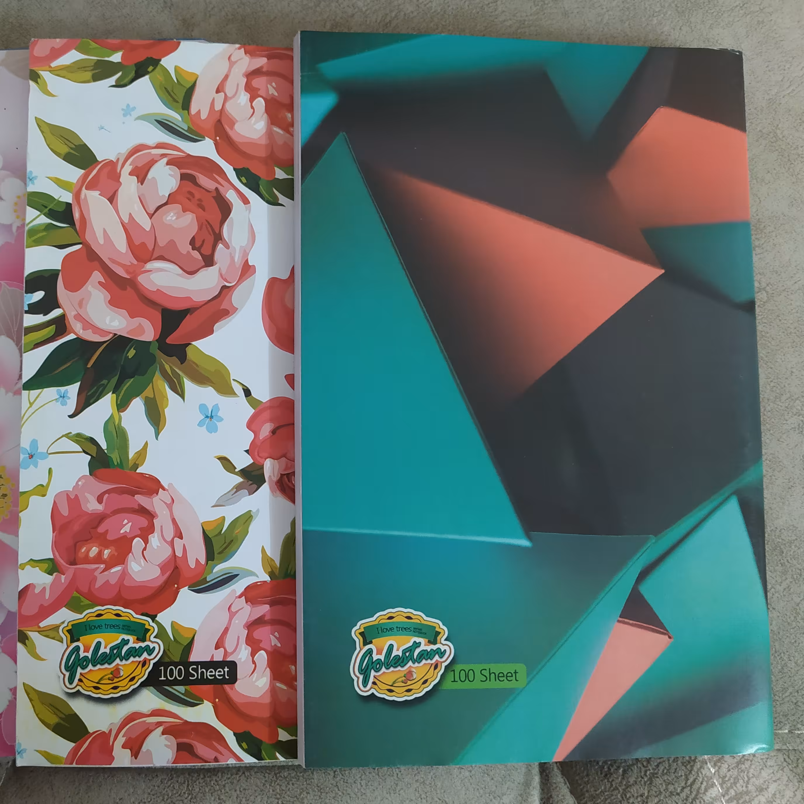 دفتر 100 برگ ته منگنه