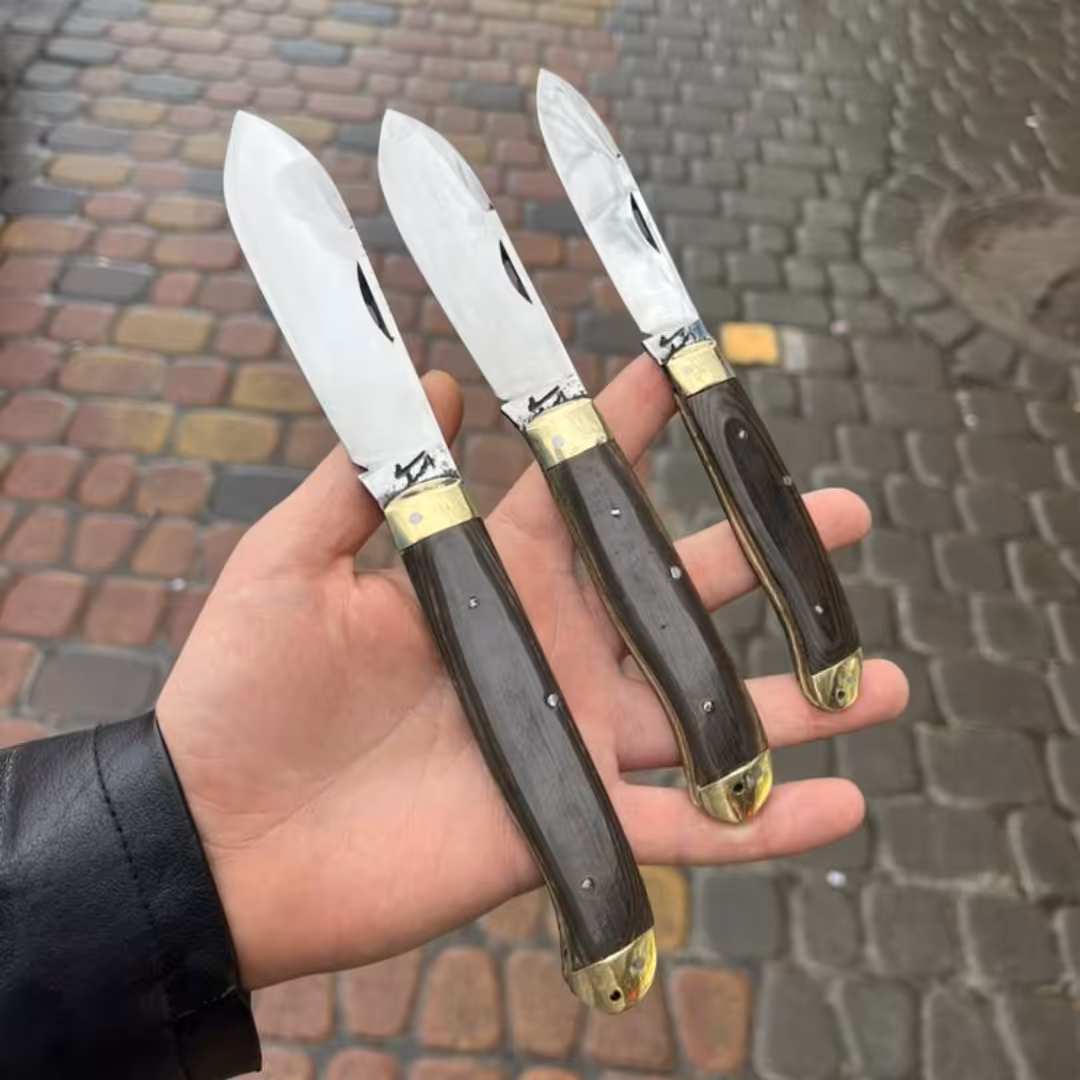 چاقوی چوپانی تاشو اعلاء استاد اسدی زنجان سایز بزرگ 24 سانتی