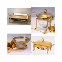 ست چهار تیکه سوفله طلایی رزلند 