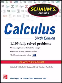 󾕇 دانلود کتاب Schaum's Outlines Of Calculus, 6th ed, 2013 - دانلود کتاب های دانشگاهی