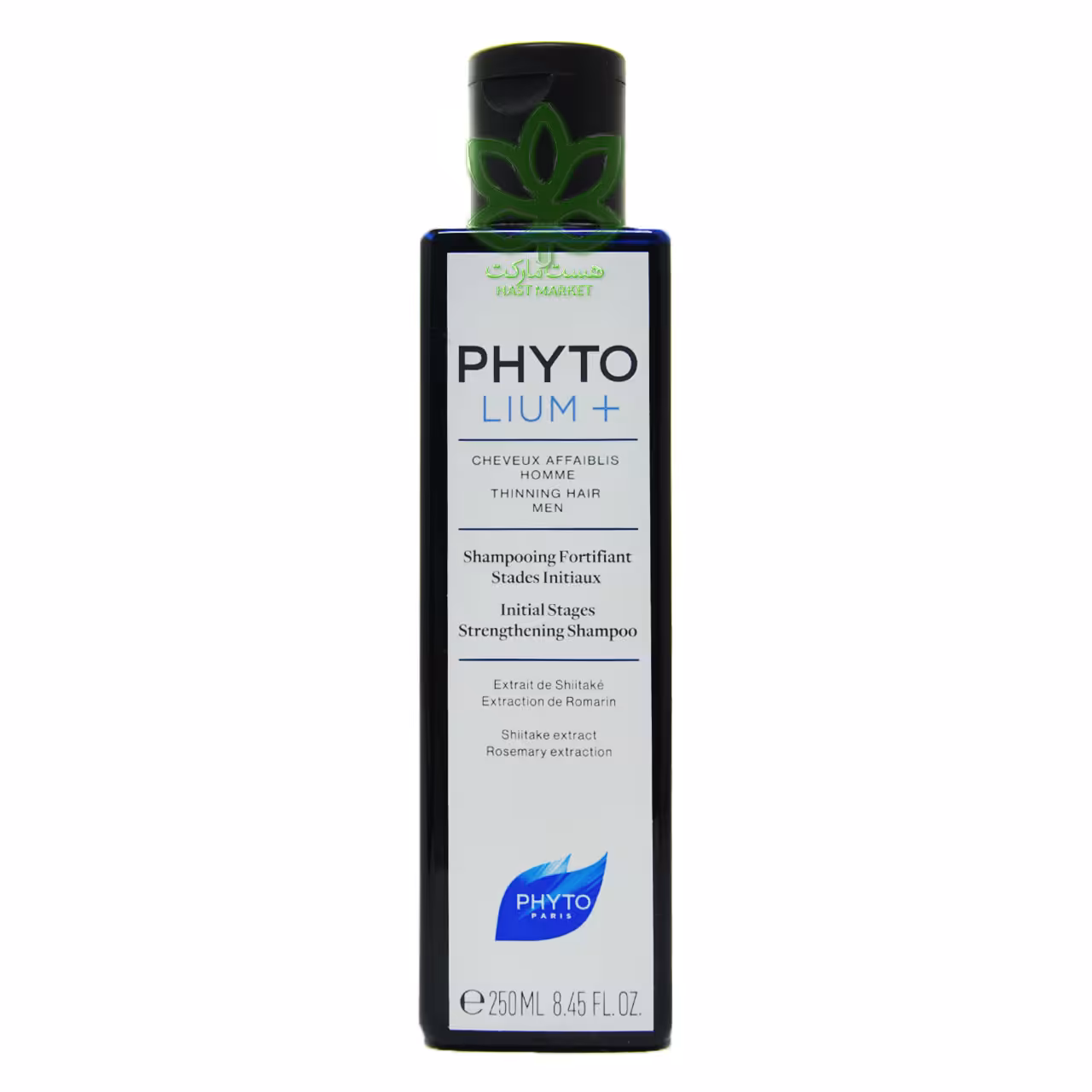 شامپو فیتو آقایان مو های ضعیف با عصاره شیتاکه و رزماری 250 میل - phyto