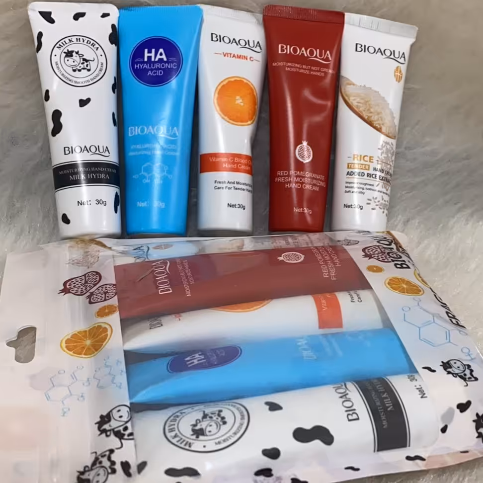 کرم دست 5 تایی بیواکوا