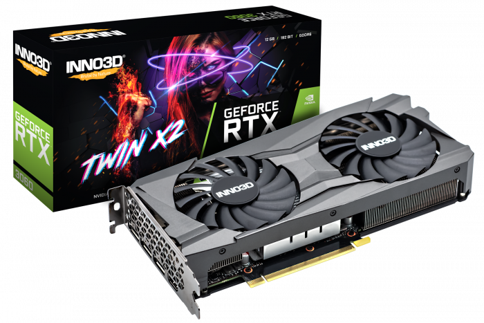کارت گرافیک  اینو تری دی مدل GEFORCE RTX 3060 TWIN X2 حافظه 12 گیگابایت