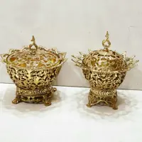  ست آجیل خوری برنزی 
