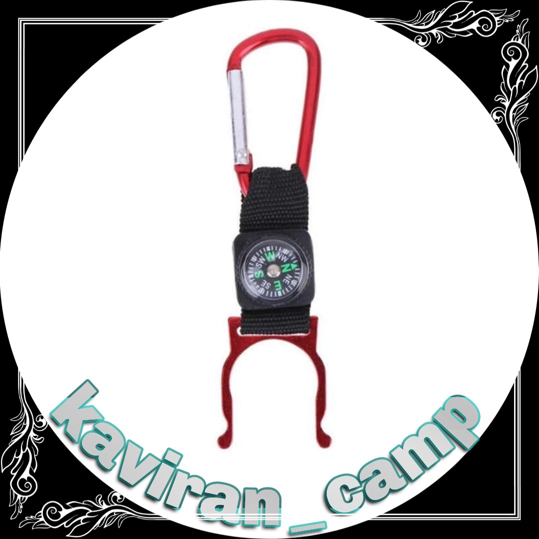 کارابین حمل بطری آب ویا قمقمه مدل Cm_D57