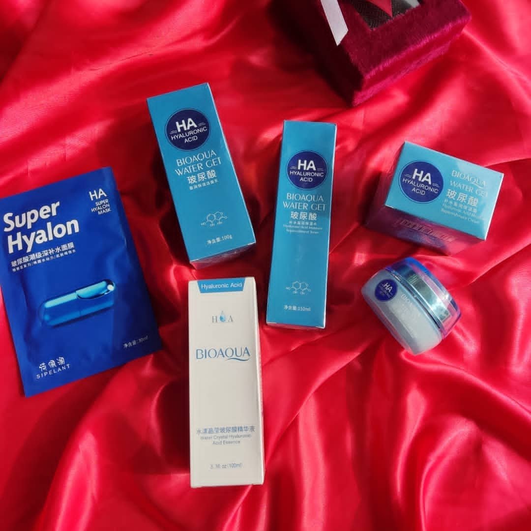 پکیج مراقبت پوستی هیالورونیک اسید آبرسان قوی لیانا شاپ