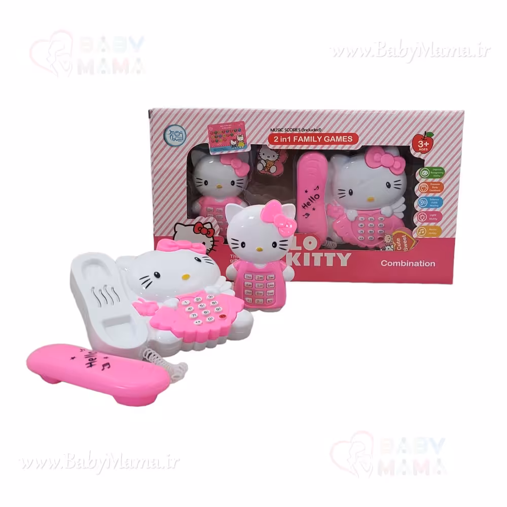 اسباب بازی تلفن و موبایل موزیکال کیتی