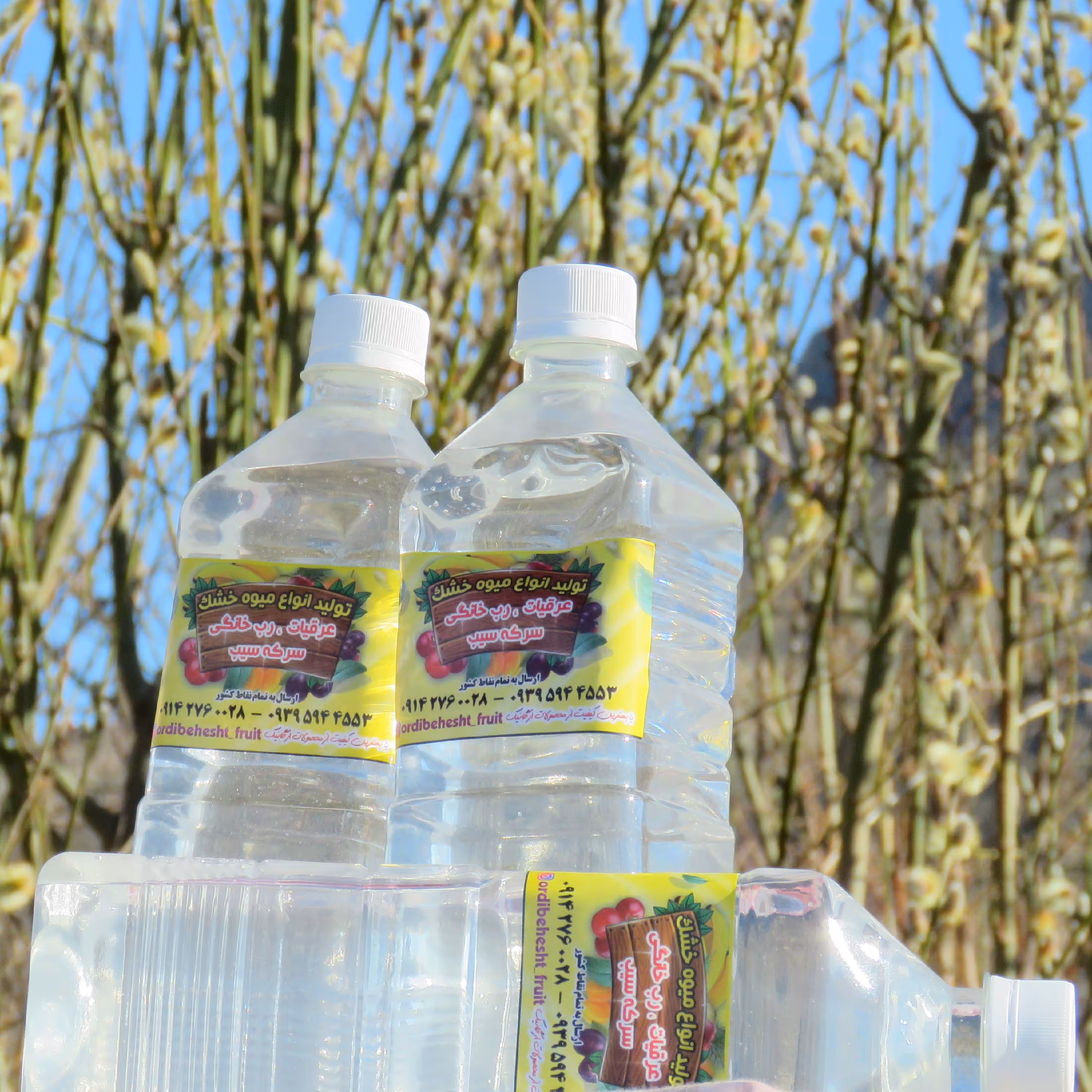 عرق بیدمشک خالص و معطر (1 لیتری)