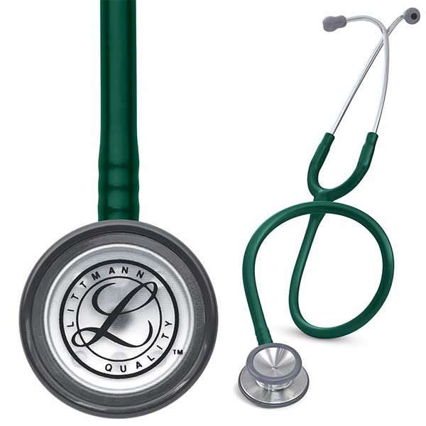 گوشی معاینه پزشکی لیتمن کلاسیک دو مدل سبز2208 Littmann Classic II
