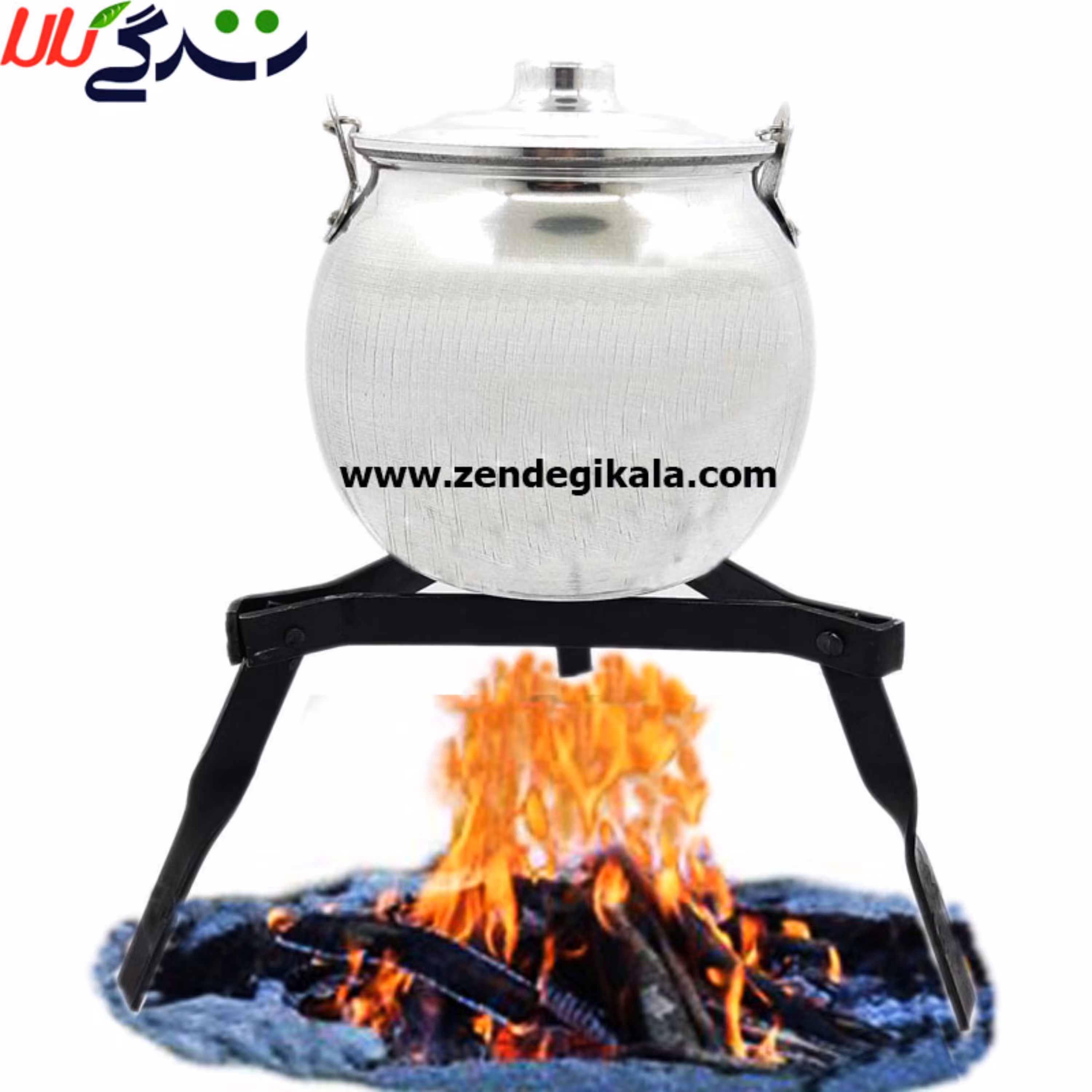 سه پایه تاشو مسافرتی سایز کوچک مدل sahraei یا سه پایه تاشو آهنی مخصوص کتری و قاب