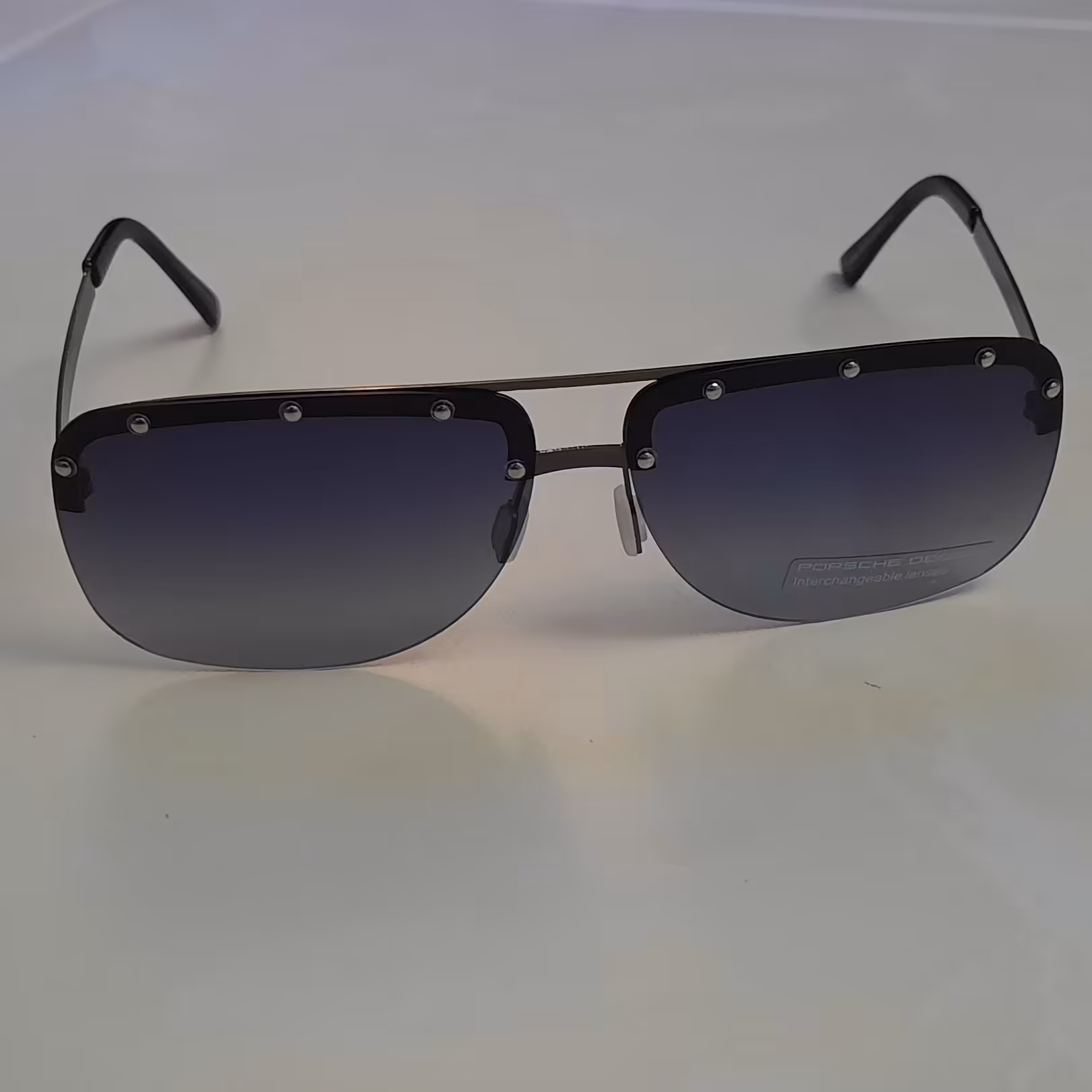 (2تابخر 3تا ببر)عینک آفتابی مردانه برند Porsche Design (عینک دودی عینک افتابی) همراه با کاور پلاستیکی
