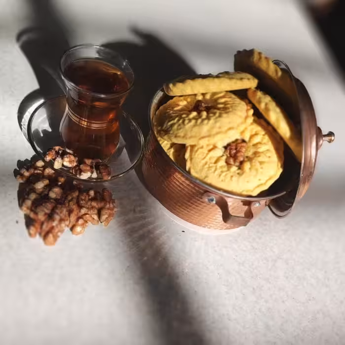 کلمپه گردویی معطر  با ادویه های گرم(1 کیلویی)