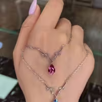 گردنبند نقره Swarovski