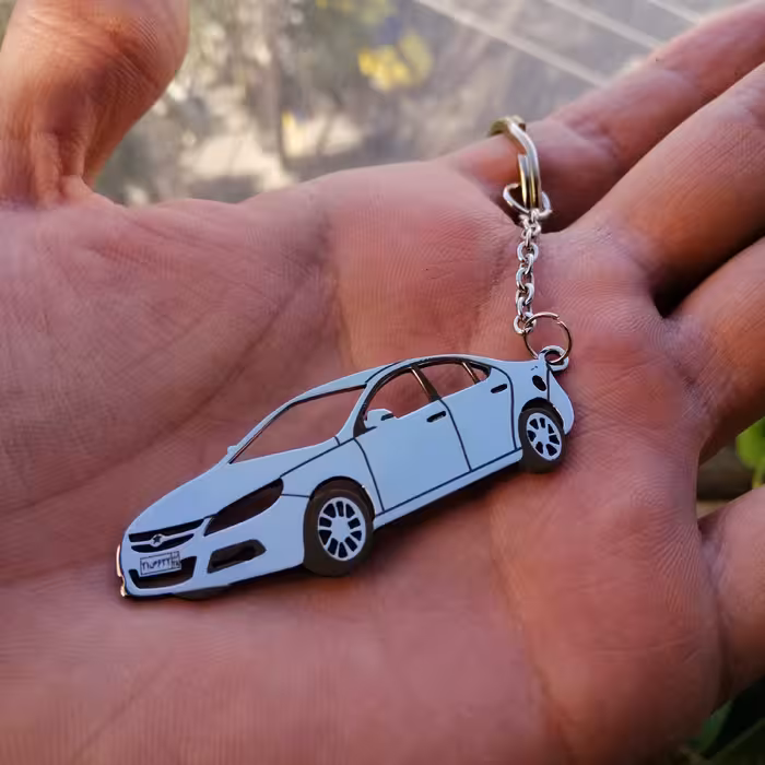 جاسوئیچی ماشین جک، استیل درجه یک، ضد حساسیت، رنگ ثابت، حک پلاک ماشین،حک متن دلخواه