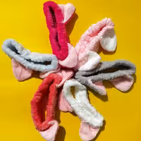 هدبند حوله ای مدل خرگوش 