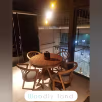 ست غذاخوری 4 نفره (چینه)   Code M 03  که در دسته کار های ترکیبی مدرن کلاسیک قرار میگیره
