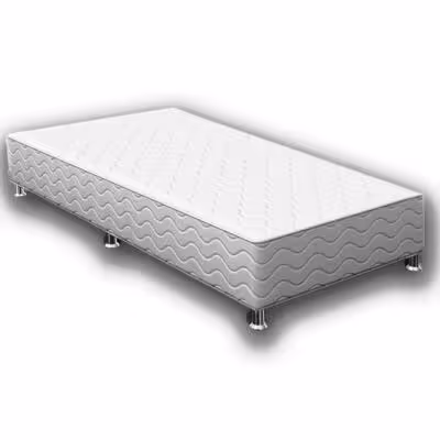 پایه و باکس تشک فلزی ( تخت خواب هتلی ) تک نفره ( 80 × 200 cm )