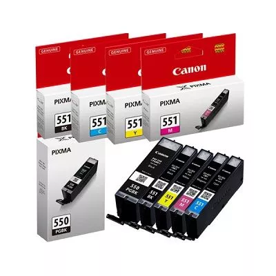 کارتریج جوهر رنگی CANON 550/551