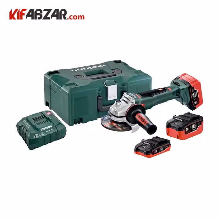 مینی فرز شارژی متابو مدل WB 18 LTX BL 125 Quick Set