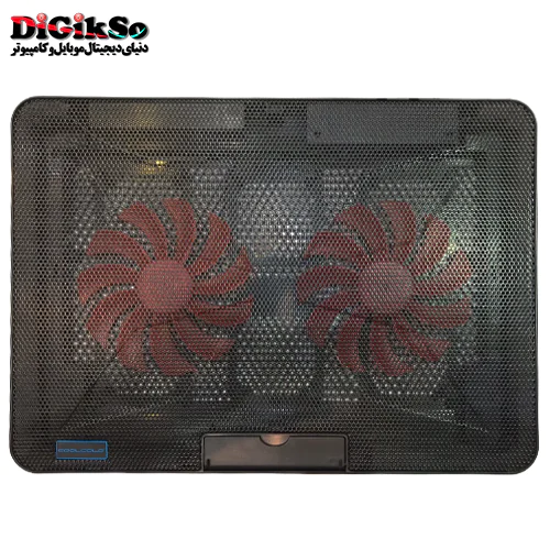 پایه خنک کننده گیمینگ لپ تاپ کول کلد مدل CoolCold F5 دو فن