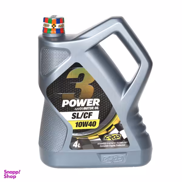 روغن موتور خودرو کراپ مدل Power3 حجم 4 لیتر