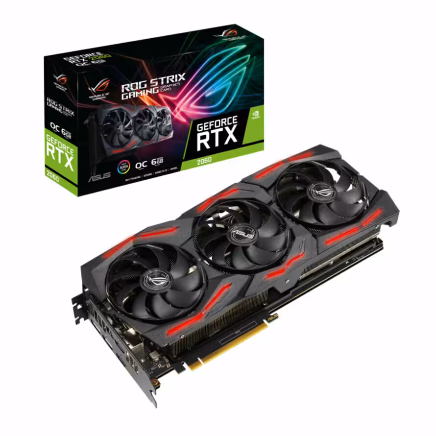 کارت گرافیک ایسوس ROG STRIX RTX2060 O6G EVO V2 GAMING