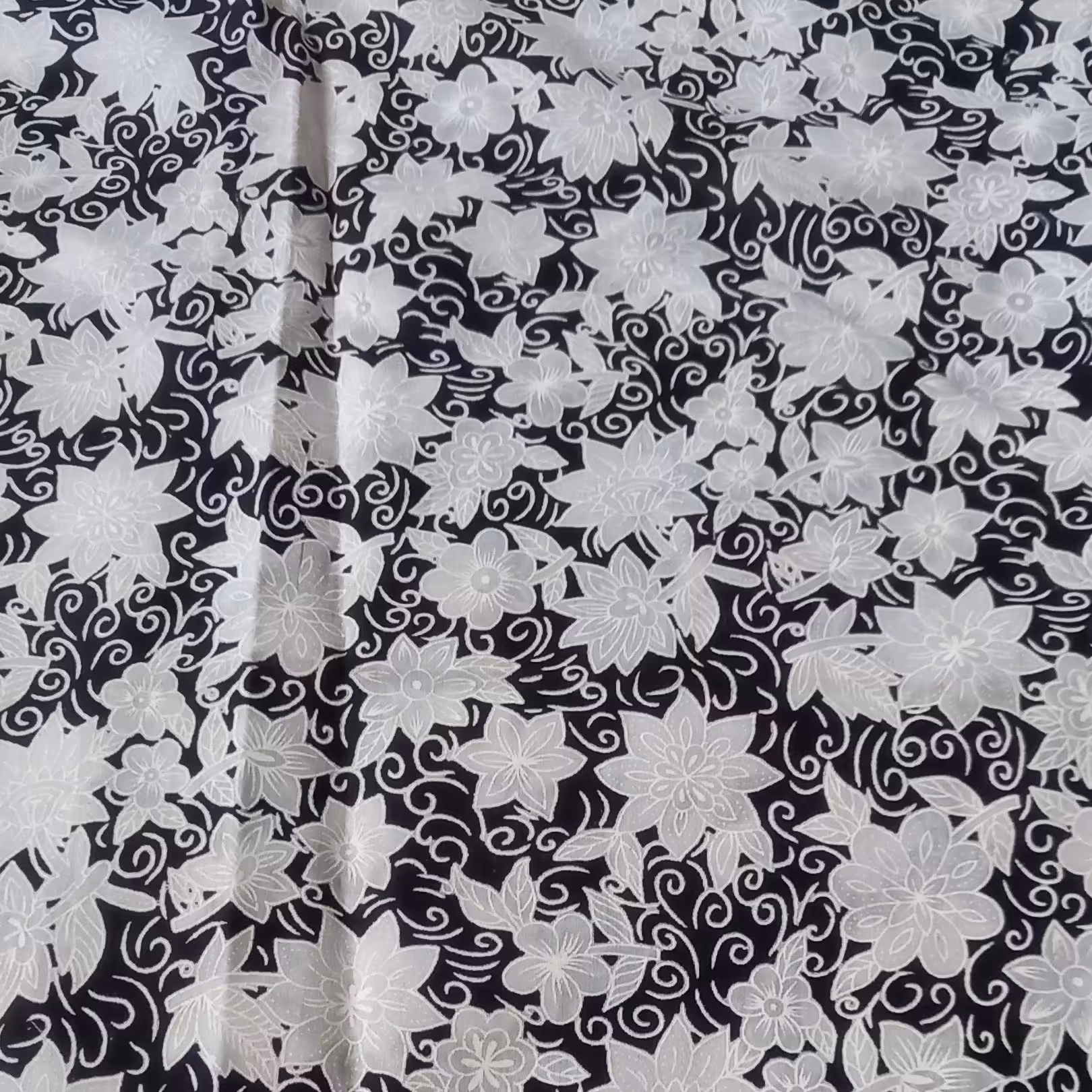 پارچه چادری تترون عرض 104 و طول 4.80 سانتیمتر 