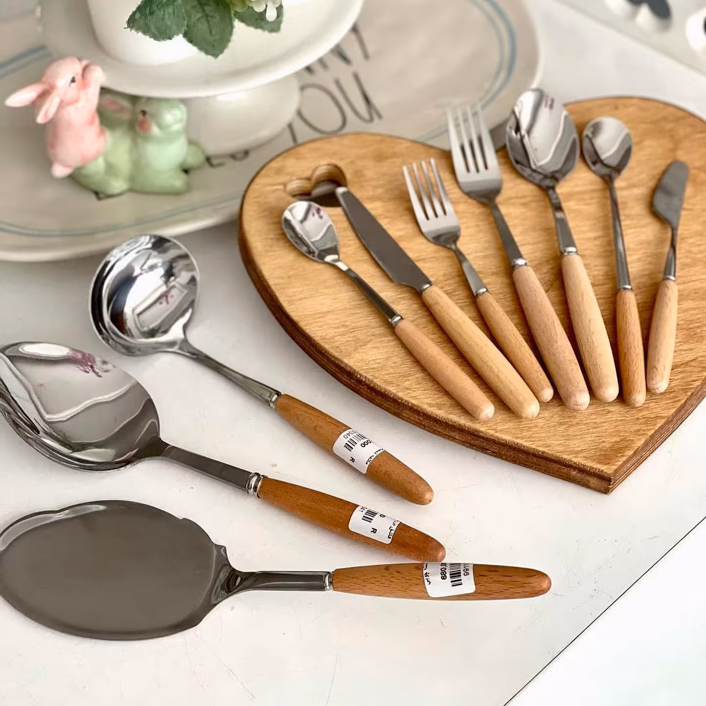 قاشق چنگال های بامبو
با جنس استیل دسته بامبو وارداتی

