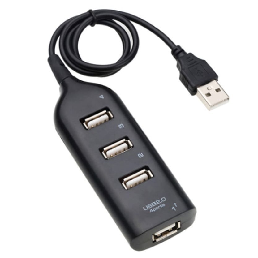 هاب USB 20 چهار پورت سیاه